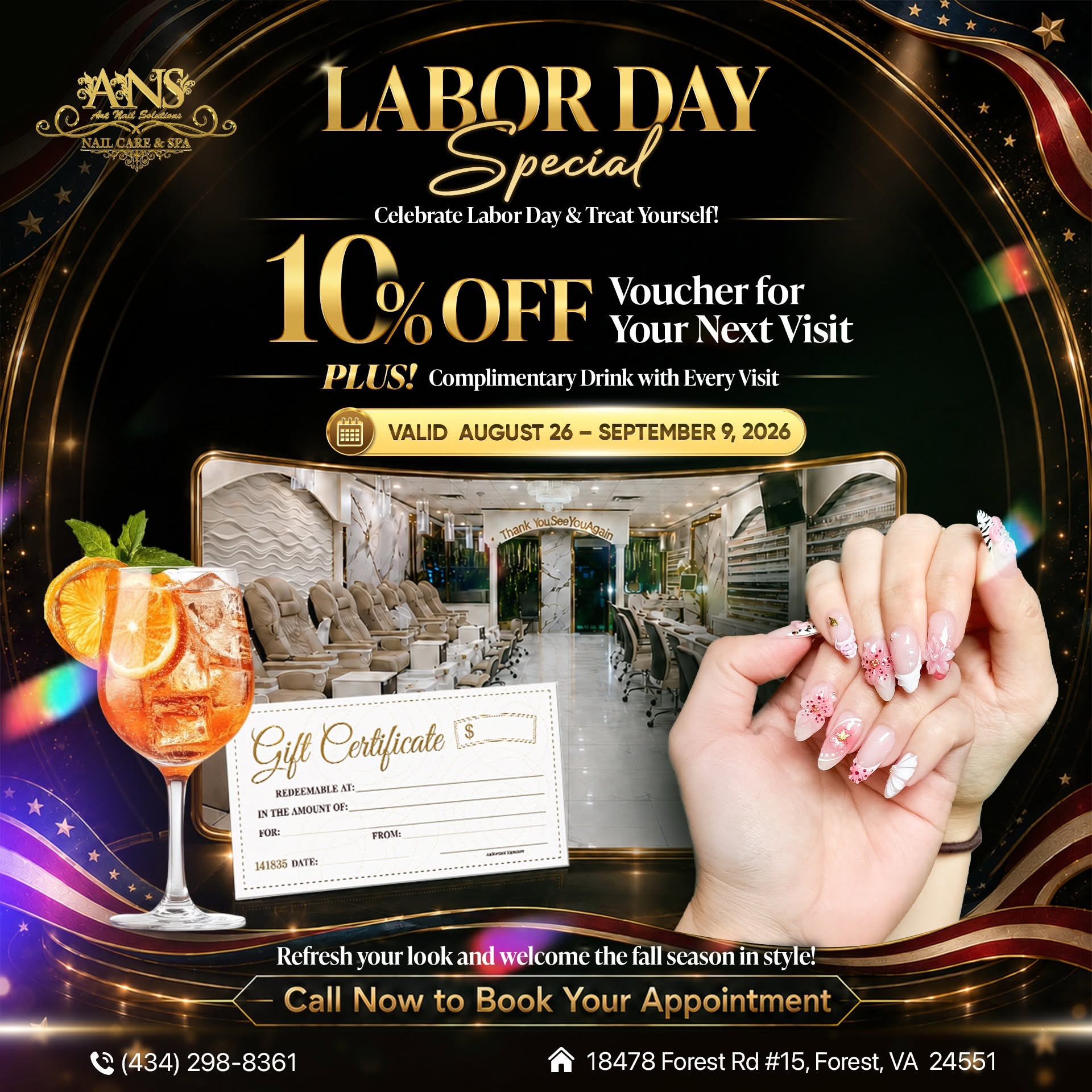 👑 Ans Nail Care & Spa - Promotion 👑