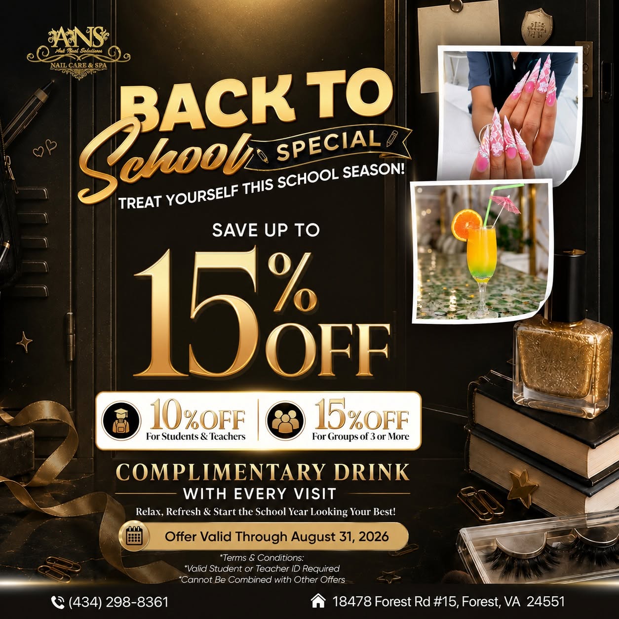 👑 Ans Nail Care & Spa - Promotion 👑